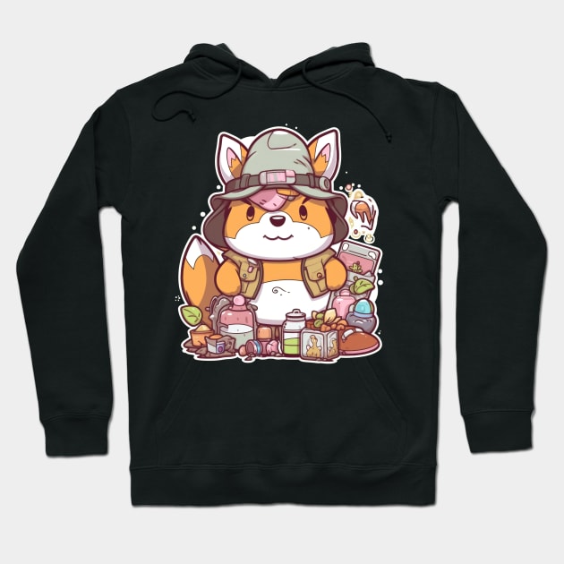 Not your typical furry friend Hoodie by Pixel Poetry